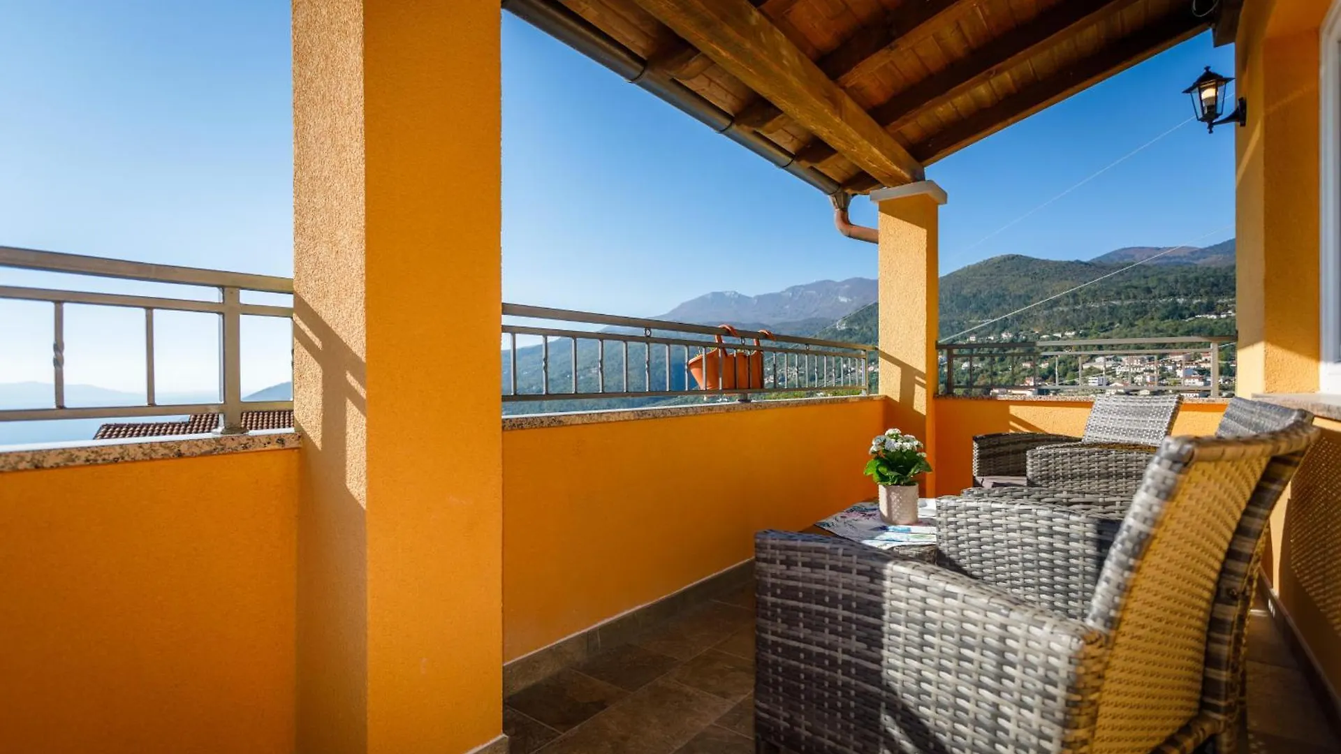 Villa Ivetta For 10 People Near Opatija With Sea View & Children Playground