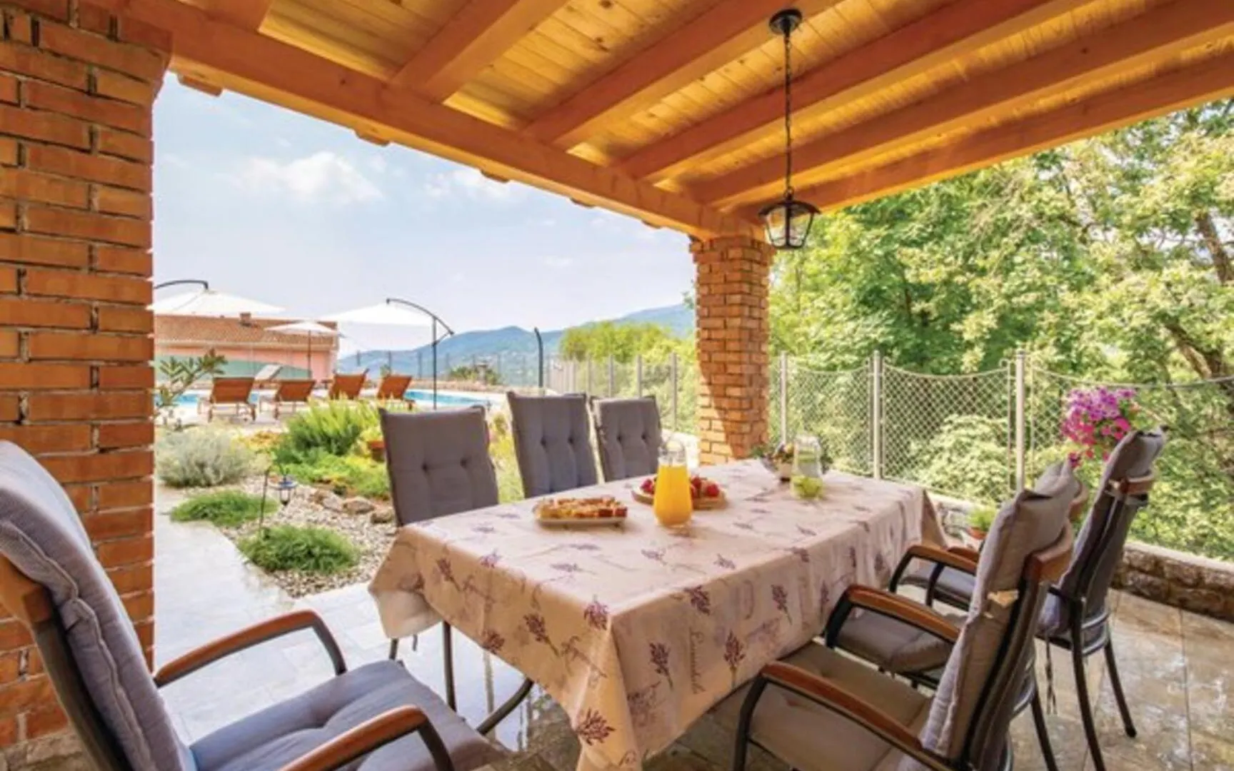 Villa Ivetta For 10 People Near Opatija With Sea View & Children Playground