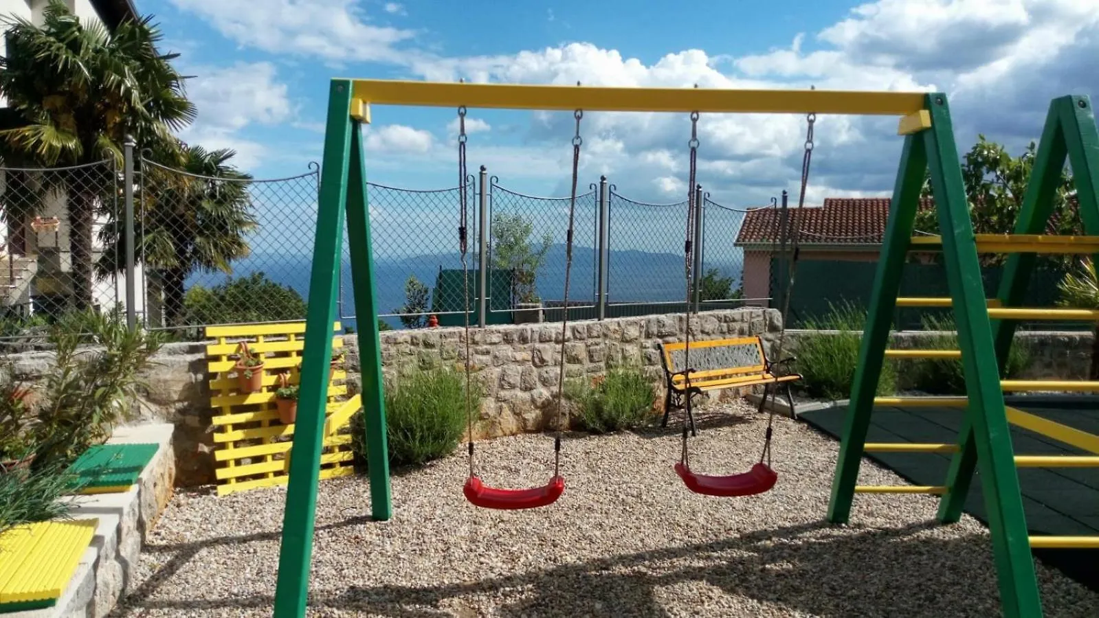 Villa Ivetta For 10 People Near Opatija With Sea View & Children Playground Croatia