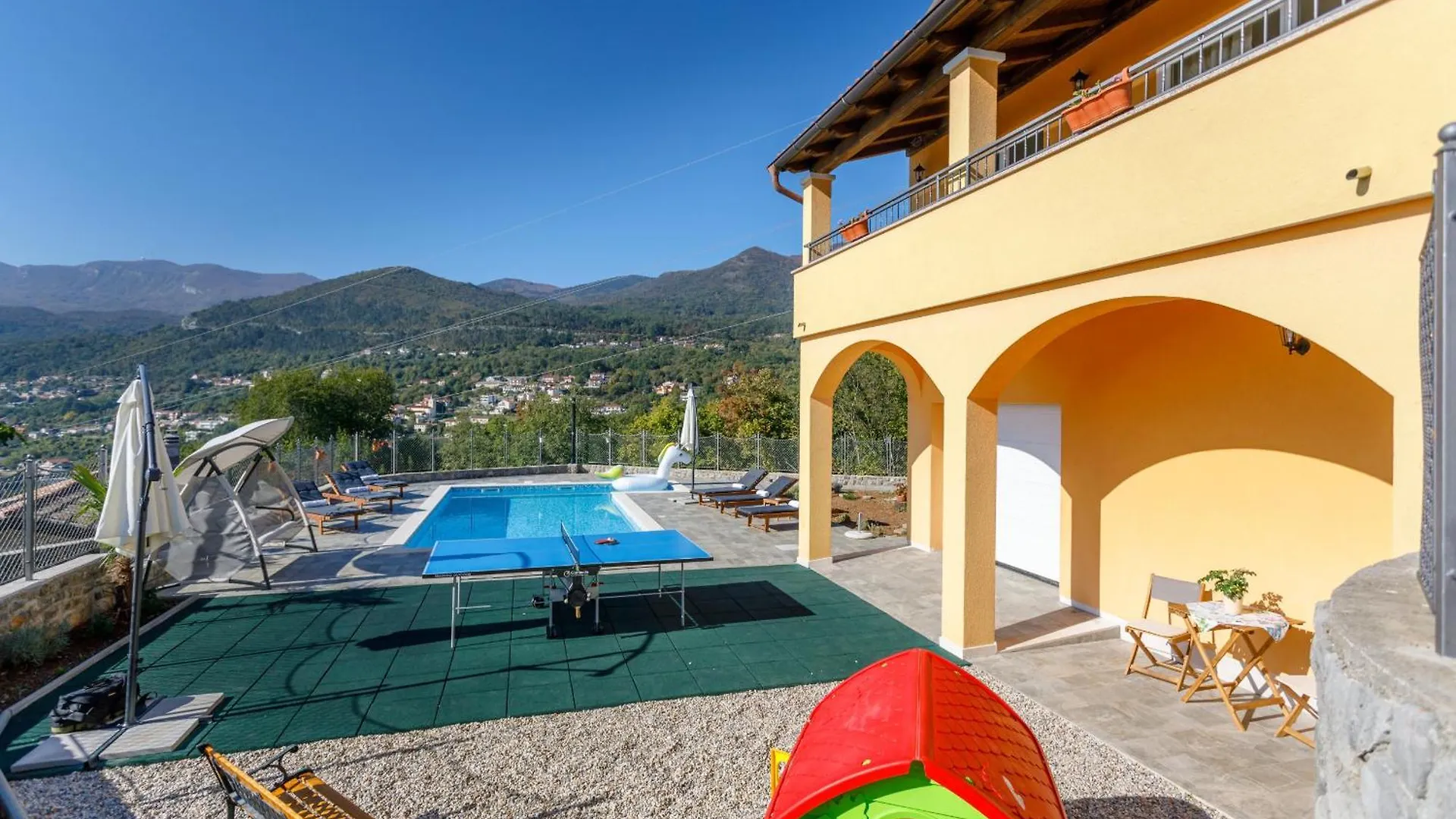 Villa Ivetta For 10 People Near Opatija With Sea View & Children Playground 0*,  Croatia